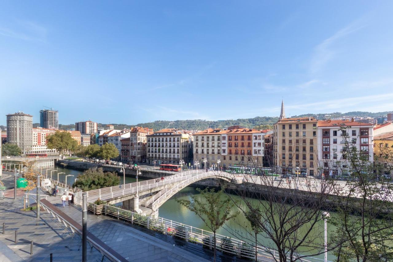 Confort Y Diseno Con Vistas Al Casco Viejo Bilbao Dış mekan fotoğraf